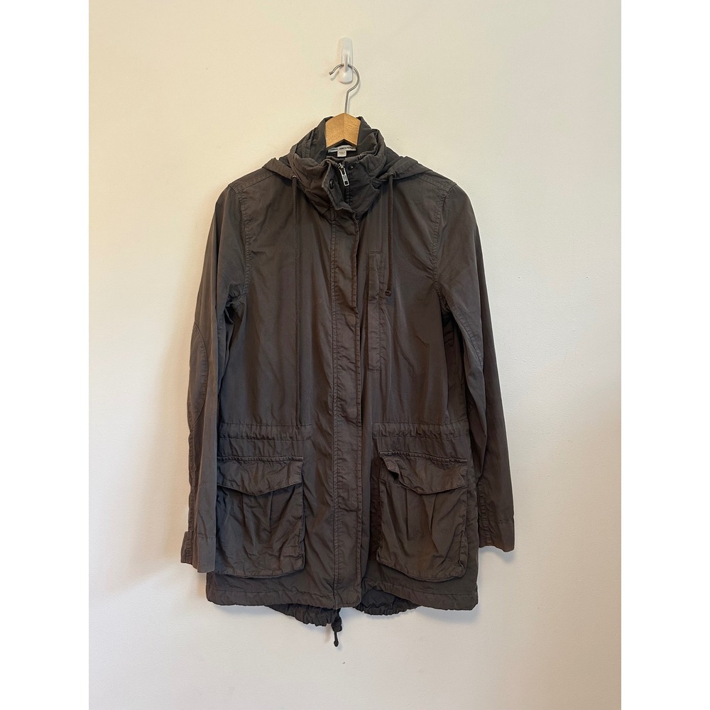 James Perse Standard Charcoal Gray Utility Jacket | Size 1 (Small)